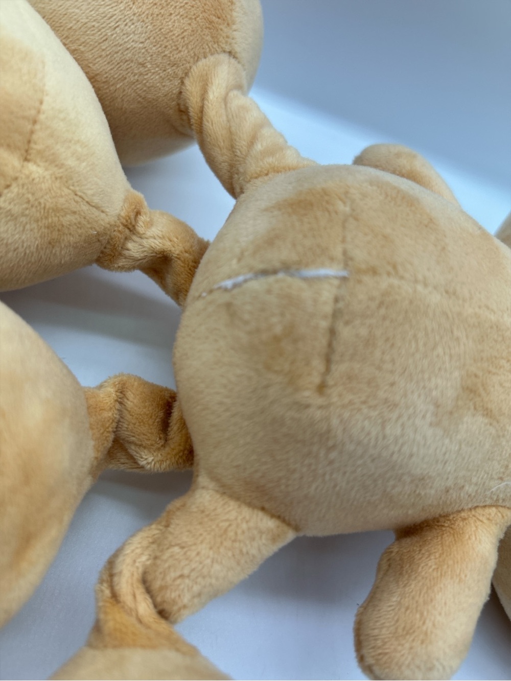 Disney Parks Monsters Inc Little Mikey Big Feet Plush 15” Boo Cyclops Toy Tan - Picture 8 of 10